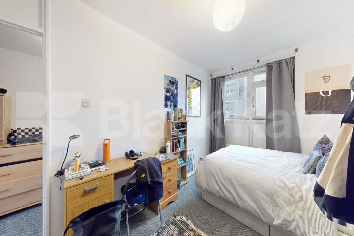 Mid-Century duplex apartment on the top two floors (Second and third).  Maskelyne Close, Battersea